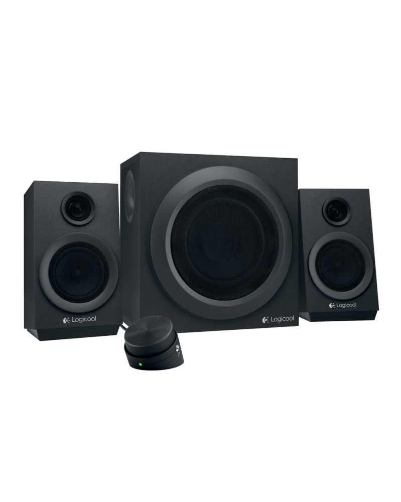 Logitech z333 2.1 Channel Multimedia Computer Speakers - Black 4.7 (41) Logitech z333 2.1 Channel Multimedia Computer Speakers - Black 4.7 (41)