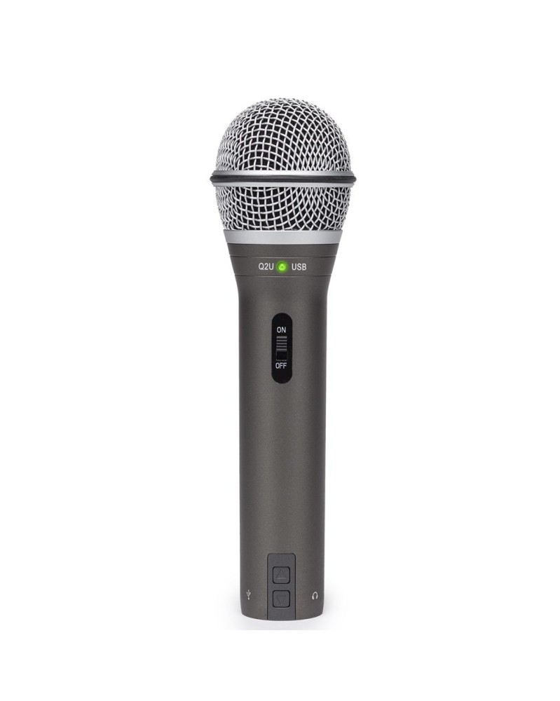 Samson Q2U Recording and Podcasting Pack USB/XLR - Gray Samson Q2U Recording and Podcasting Pack USB/XLR - Gray