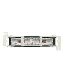 Shaxon 12 Port CAT5E RJ45-110 Mini Patch Panel