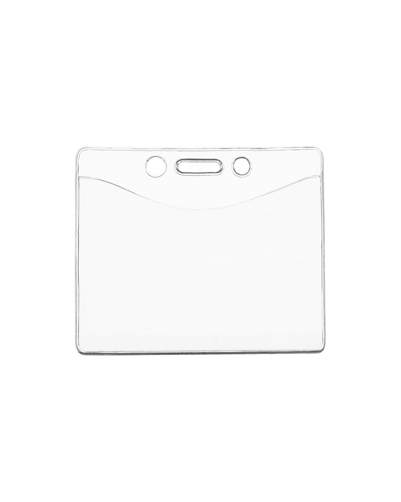 IDP Clear Horizontal Badge Holder (100-Pack) IDP Clear Horizontal Badge Holder (100-Pack)