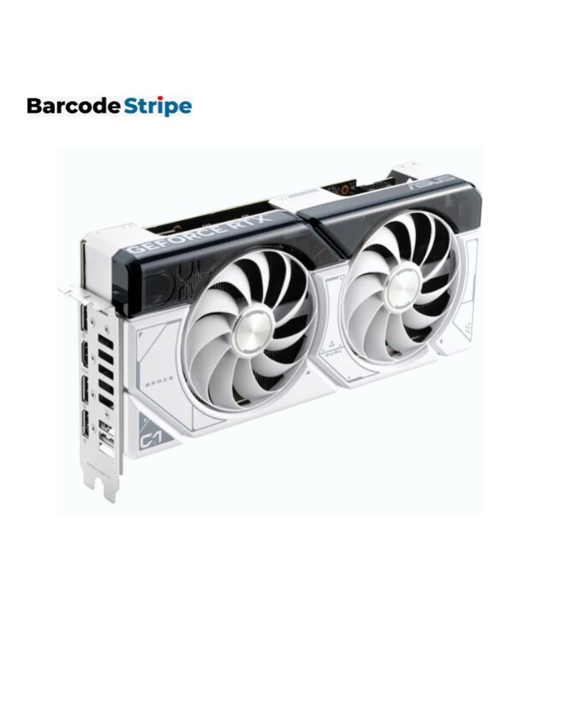 ASUS GeForce RTX 4070 SUPER Dual White Graphics Card ASUS GeForce RTX 4070 SUPER Dual White Graphics Card